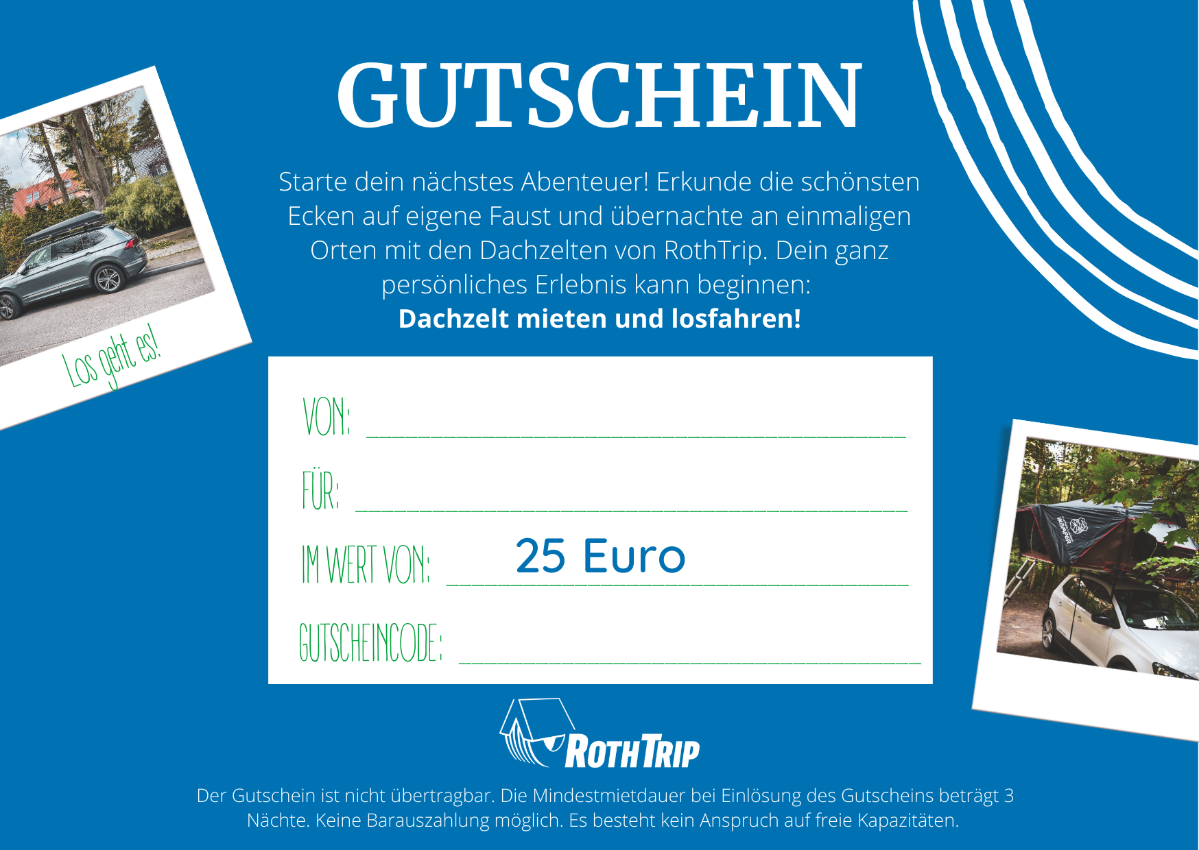 Gutscheinwert 25€ Gutscheinwert 25€